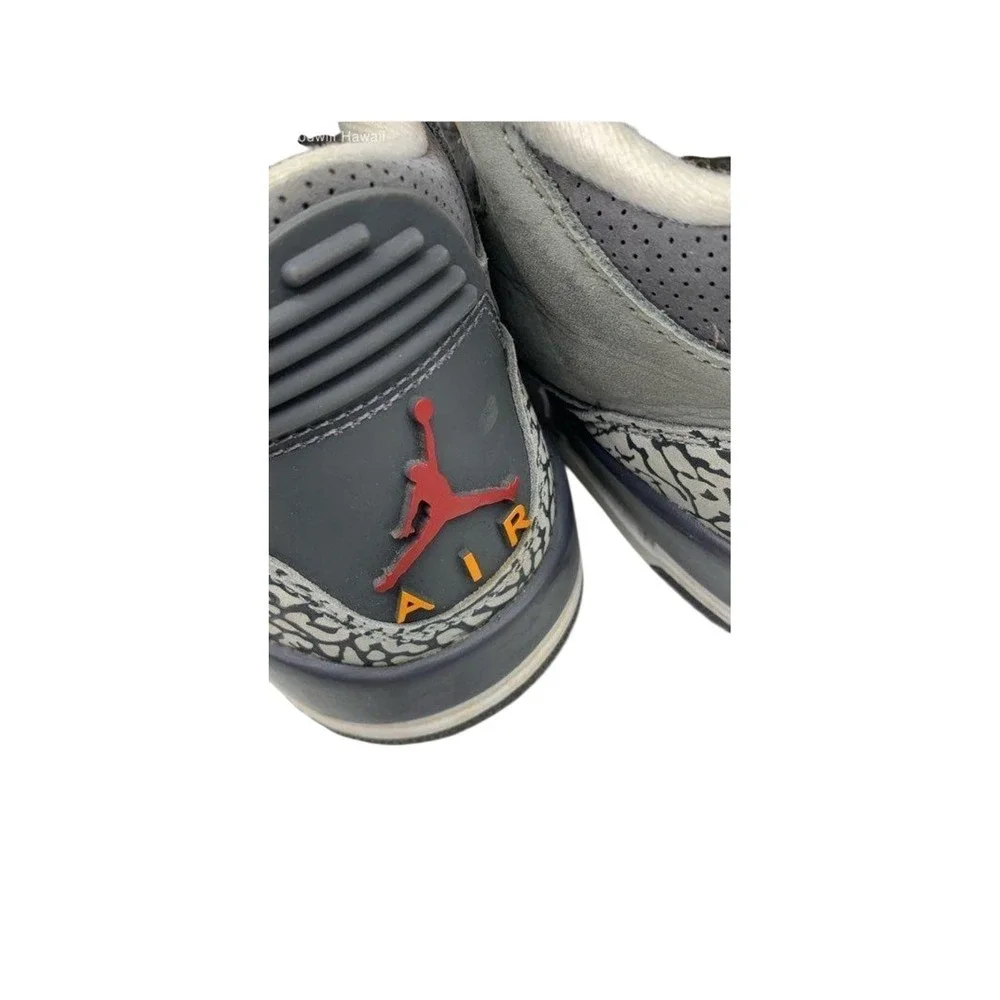 🔥 Air Jordan 3 Retro Cool Grey 2021 Men's Size 8 Sneakers CT8532-012